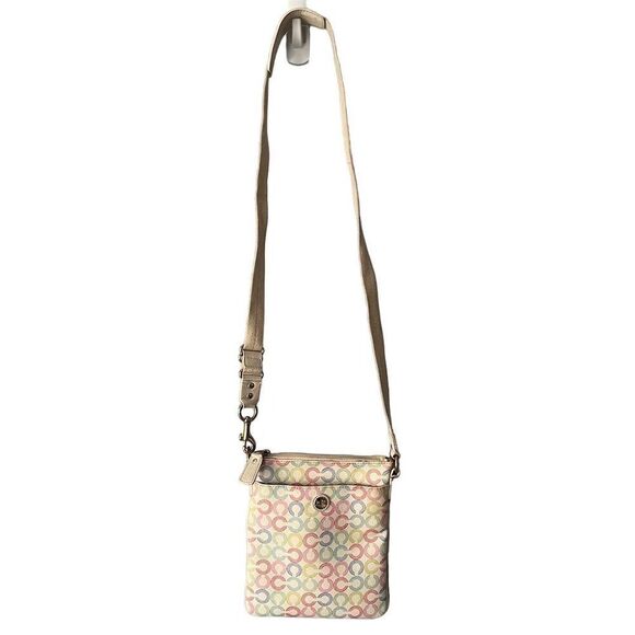 Coach Waverly Signature Crossbody Swingpack Multicolor Women's Bag - Picture 2 of 10